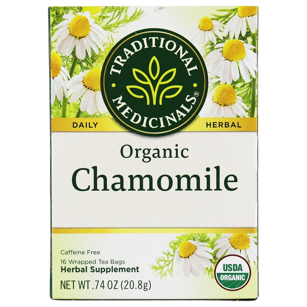 Original erval orgânico da camomila - 16 Saquinhos de Chá Traditional Medicinals