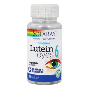 Comprar olhos de luteína originais 6 mg. - cápsulas vegetarianas 30 solaray preço no brasil luteína suplementos nutricionais suplemento importado loja 281 online promoção -