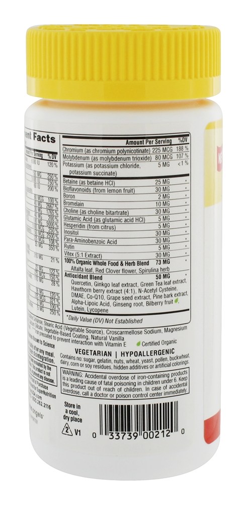 Simplesmente um multivitamínico triplo do poder das mulheres - 30 Tablets Super Nutrition - Imagem 3