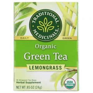 Comprar chá verde orgânico com erva-cidreira - 16 saquinhos de chá traditional medicinals preço no brasil chá preto chás e café suplemento importado loja 217 online promoção -