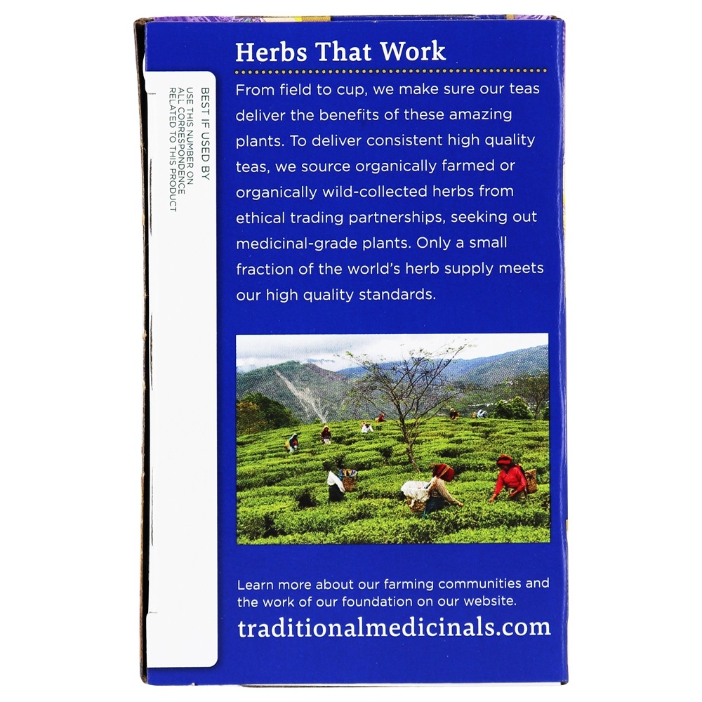 Chá de ervas noturnas noturnas - 16 Saquinhos de Chá Traditional Medicinals - Imagem 4