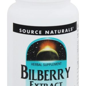 Extrato de Mirtilo 100 mg. - 120 Tablets Source Naturals
