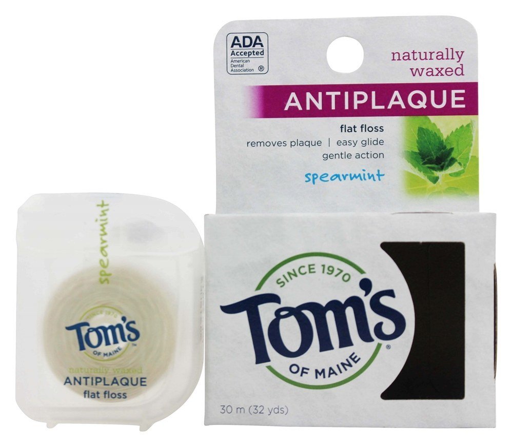 Spearmint Floss Flat Antiplaca - 32 Quintal (s) Tom's of Maine
