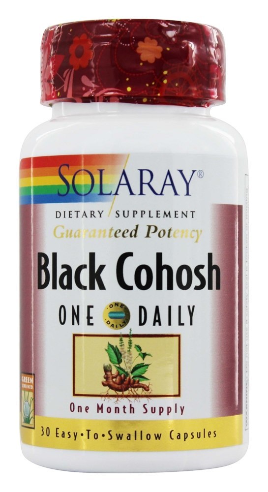 Garantido Potência Preto Cohosh Um Diário - Cápsulas 30 Solaray