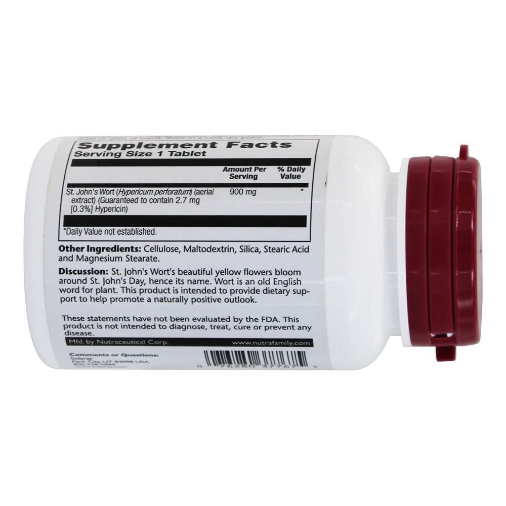 Potência Garantida São João Wort Um Diário - 30 Tablets Solaray - Imagem 3
