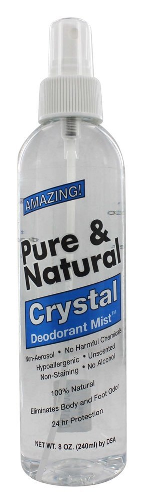 Pure e Natural Cristal Bombear Desodorante Névoa - 8 fl. oz. Thai Deodorant Stone
