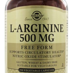 Comprar formulário livre de l-arginina 500 mg. - cápsulas vegetarianas 250 solgar preço no brasil aminoácidos arginina suplementos suplemento importado loja 85 online promoção -