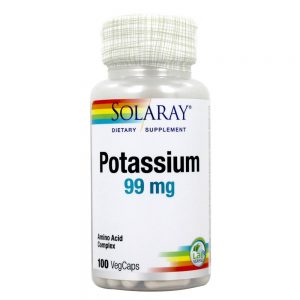 Comprar potássio complexo de aminoácidos 99 mg. - cápsulas 100 solaray preço no brasil potássio vitaminas e minerais suplemento importado loja 311 online promoção -