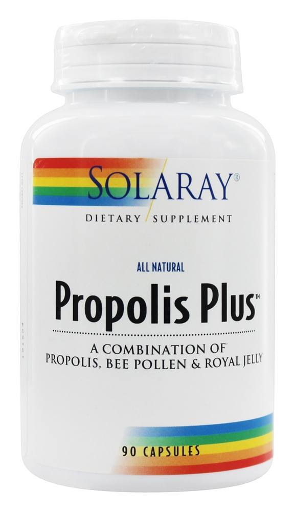 Própolis Plus Natural - Cápsulas 90 Solaray