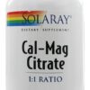 Comprar citrato cal-mag 1: 1 ratio - cápsulas vegetarianas 180 solaray preço no brasil cálcio e magnésio vitaminas e minerais suplemento importado loja 1 online promoção -