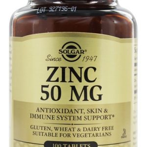 Comprar zinco 50 mg. - 100 tablets solgar preço no brasil vitaminas e minerais zinco suplemento importado loja 223 online promoção -