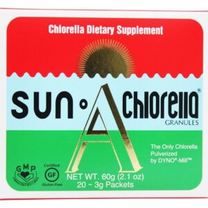 Comprar sun chlorella grânulos 60 g. - 20 pacote (s) sun chlorella preço no brasil algas chlorella marcas a-z organic traditions superalimentos suplementos suplemento importado loja 39 online promoção -