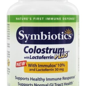 Colostro Plus com Lactoferrina - Cápsulas 120 Symbiotics