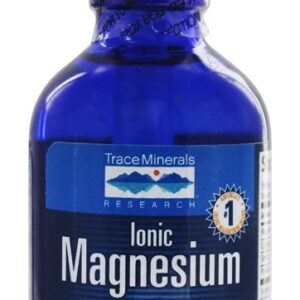 Magnésio Iônico Líquido 400 mg. - 2 fl. oz. Trace Minerals Research