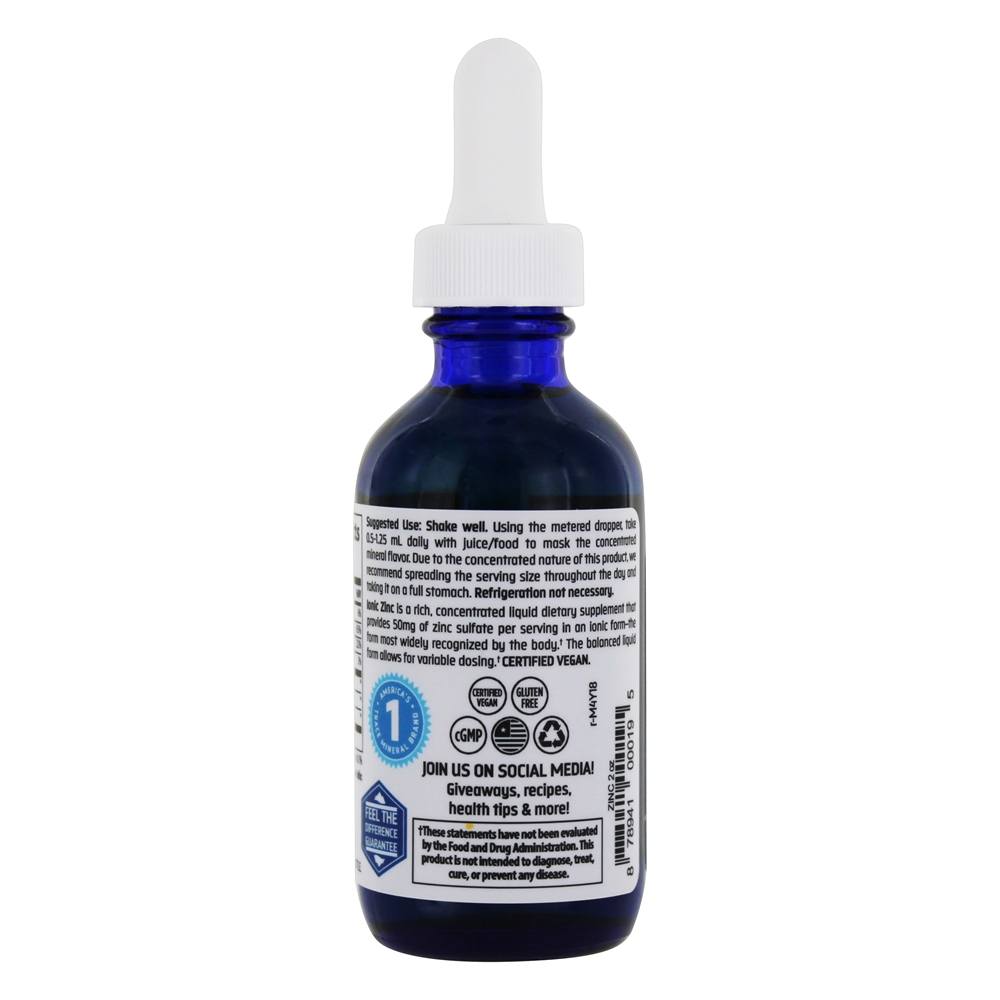 Zinco Líquido Iônico - 2 fl. oz. Trace Minerals Research - Imagem 3