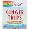Comprar ginger trips extrato de raiz gengibre mastigável - wafers mastigáveis 60 solaray preço no brasil ervas óleo de semente preta suplemento importado loja 7 online promoção -
