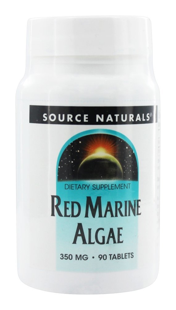 Algas Marinhas Vermelhas 350 mg. - 90 Tablets Source Naturals