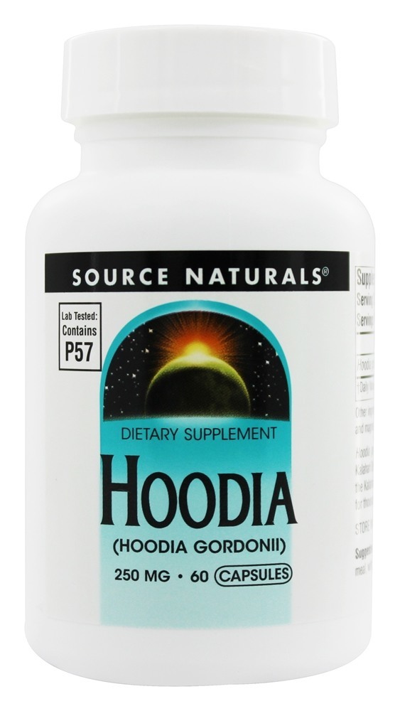 Hoodia Extrair Hoodia Gordonii 20:1 250 mg. - Cápsulas 60 Source Naturals