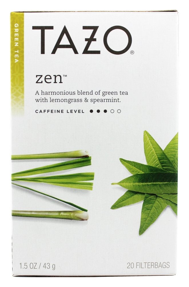 Chá Verde Zen - 20 Saquinhos de Chá Tazo