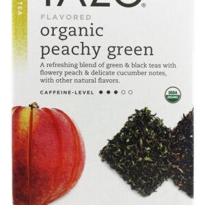 Comprar chá verde orgânico peachy - 20 saquinhos de chá tazo preço no brasil chás e café chás verdes suplemento importado loja 41 online promoção -