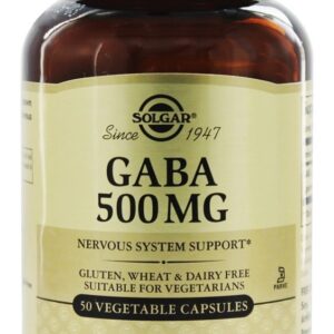 Comprar gaba 500 mg. - cápsulas vegetarianas 50 solgar preço no brasil ácido gama-amino butírico (gaba) suplementos nutricionais suplemento importado loja 13 online promoção -