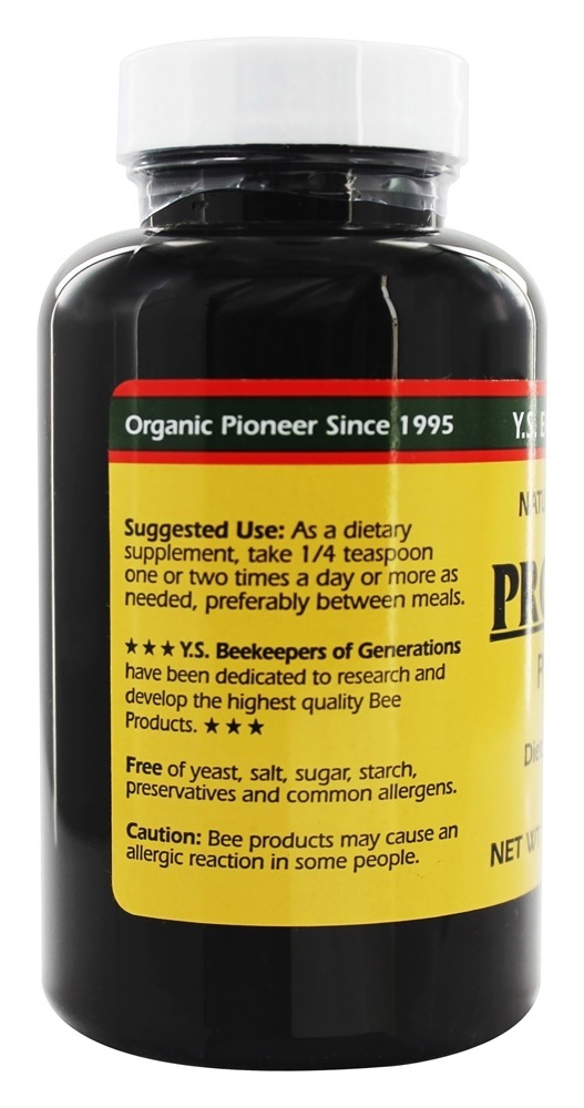 Própolis em Pó 70000 mg - 2.5 oz. YS Organic Bee Farms - Imagem 3