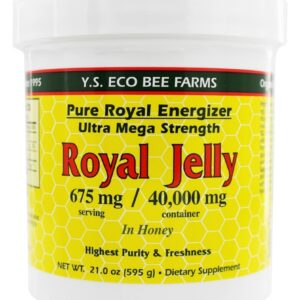 Comprar pure royal energizer: geleia real em mel 675 mg. - 21 oz. Ys organic bee farms preço no brasil fórmulas de geléia real suplementos nutricionais suplemento importado loja 1 online promoção -