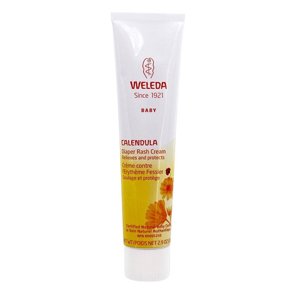 Extratos de calêndula de creme de fralda de bebê - 2.9 oz. Weleda - Imagem 5