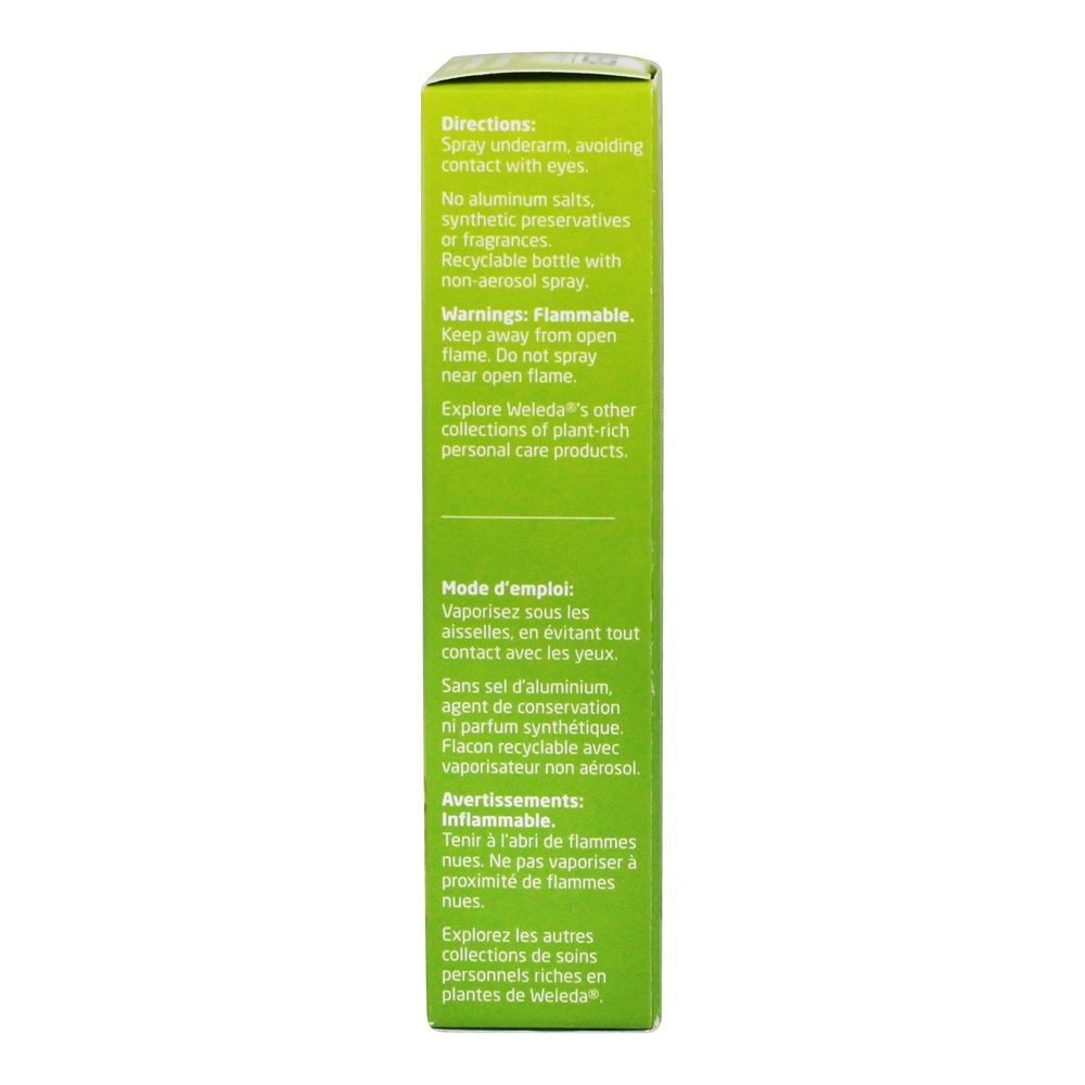 Extratos Citrinos de Desodorante Spray 24h - 3.4 fl. oz. Weleda - Imagem 3