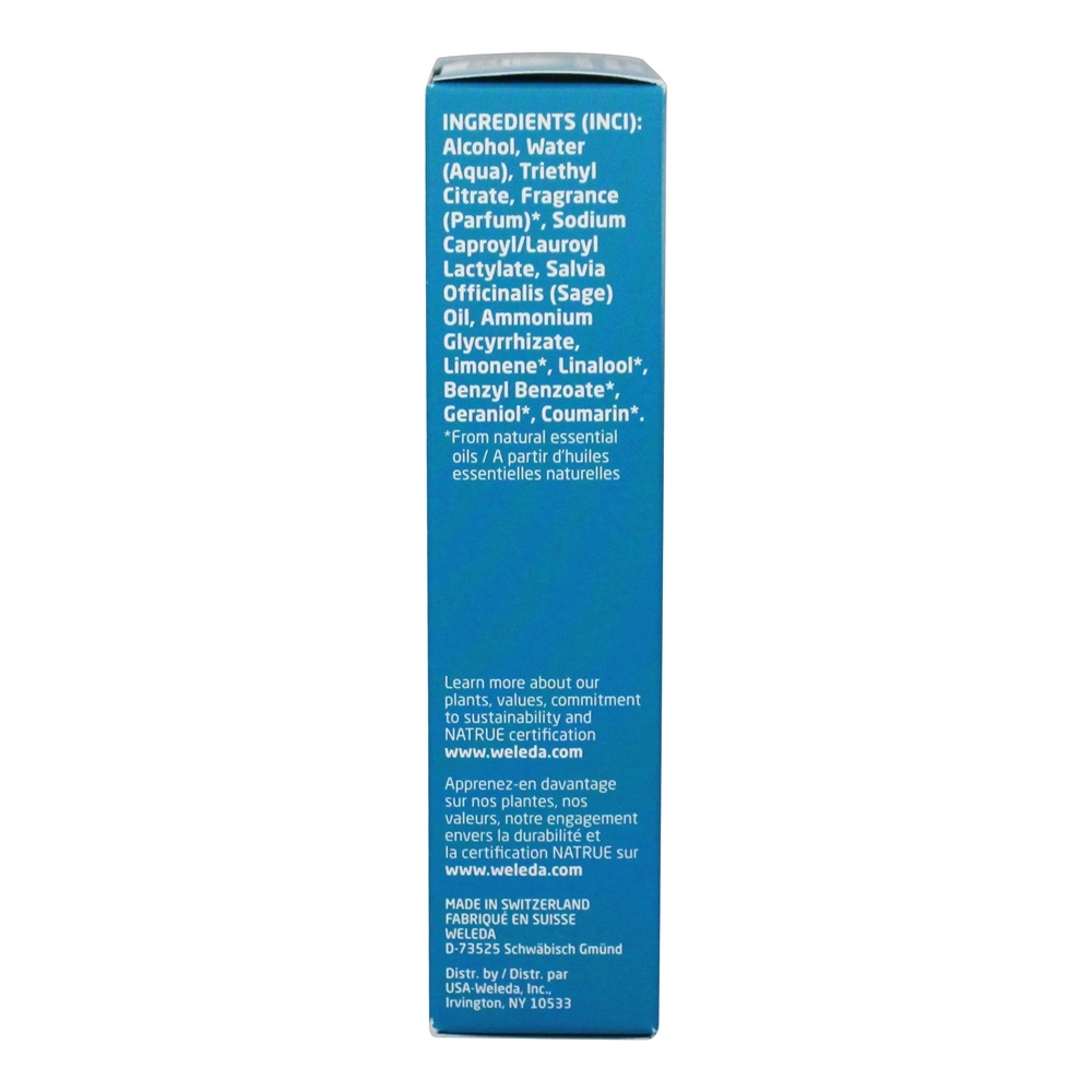 12h Desodorante Spray Sage Extracts - 3.4 fl. oz. Weleda - Imagem 2