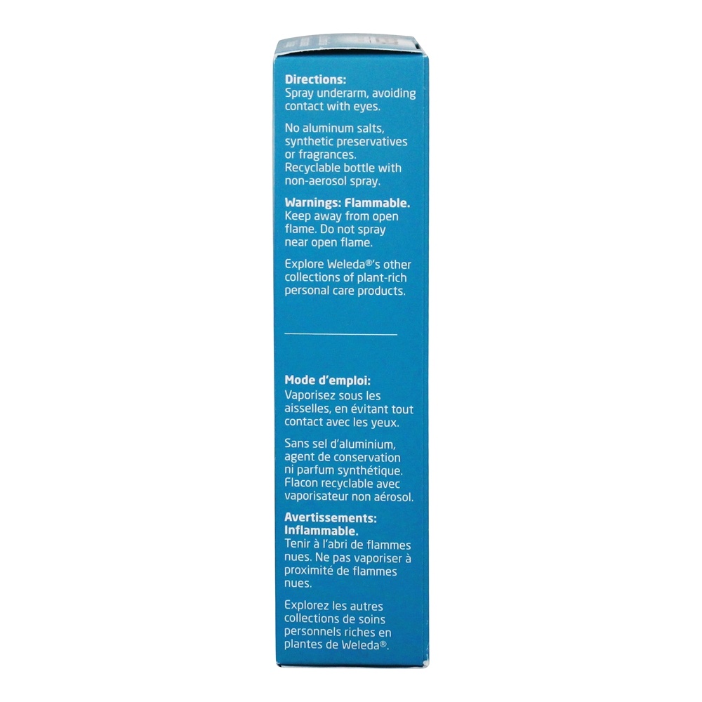 12h Desodorante Spray Sage Extracts - 3.4 fl. oz. Weleda - Imagem 3
