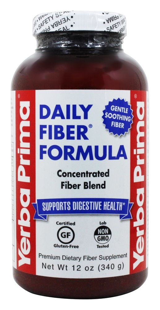 Fórmula diária de fibra sem sabor - 12 oz. Yerba Prima
