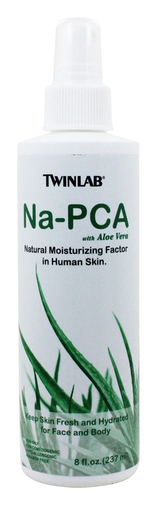 Na-Pca não oleosa com aloe vera - 8 fl. oz. Twinlab