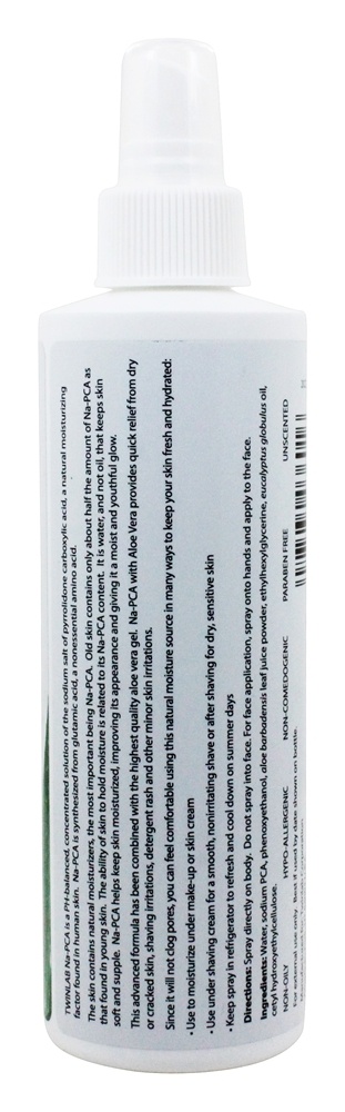Na-Pca não oleosa com aloe vera - 8 fl. oz. Twinlab - Imagem 2