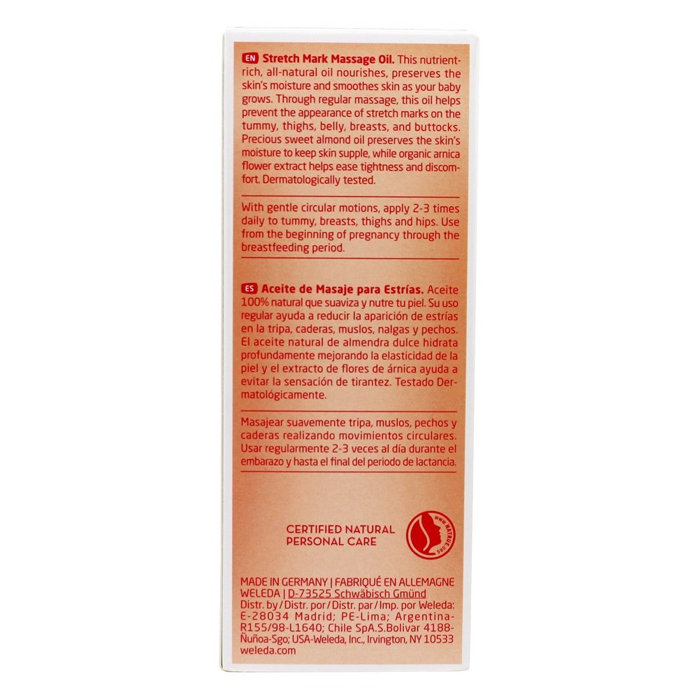 Óleo de Massagem Stretch Mark - 3.4 fl. oz. Weleda - Imagem 4