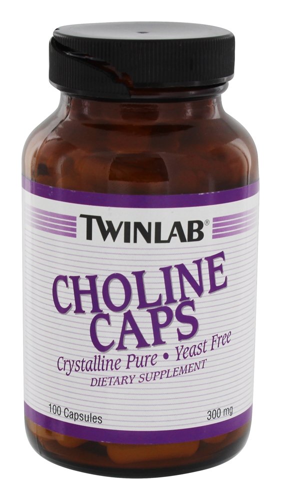 Tampas de Colina 300 mg. - Cápsulas 100 Twinlab
