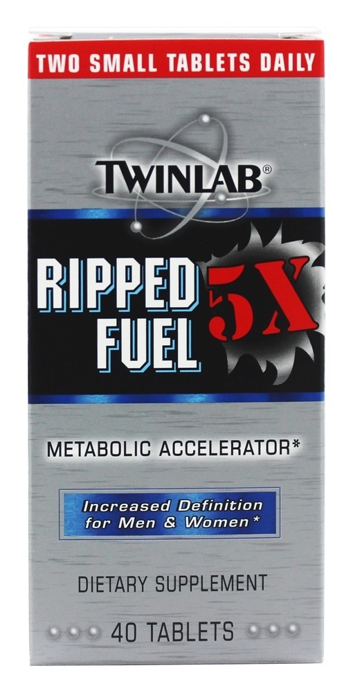 Acelerador Metabólico Ripped Fuel 5X - 40 Tablets Twinlab - Imagem 5
