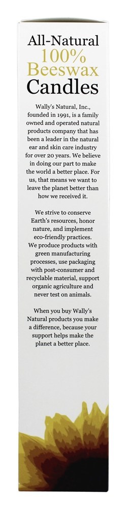 Velas oca multifunções todo-naturais 100 % cera de abelha - Pacote 12 Wally's Natural Products - Imagem 3