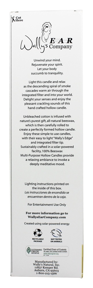 Velas oca multifunções todo-naturais 100 % cera de abelha - Pacote 12 Wally's Natural Products - Imagem 4