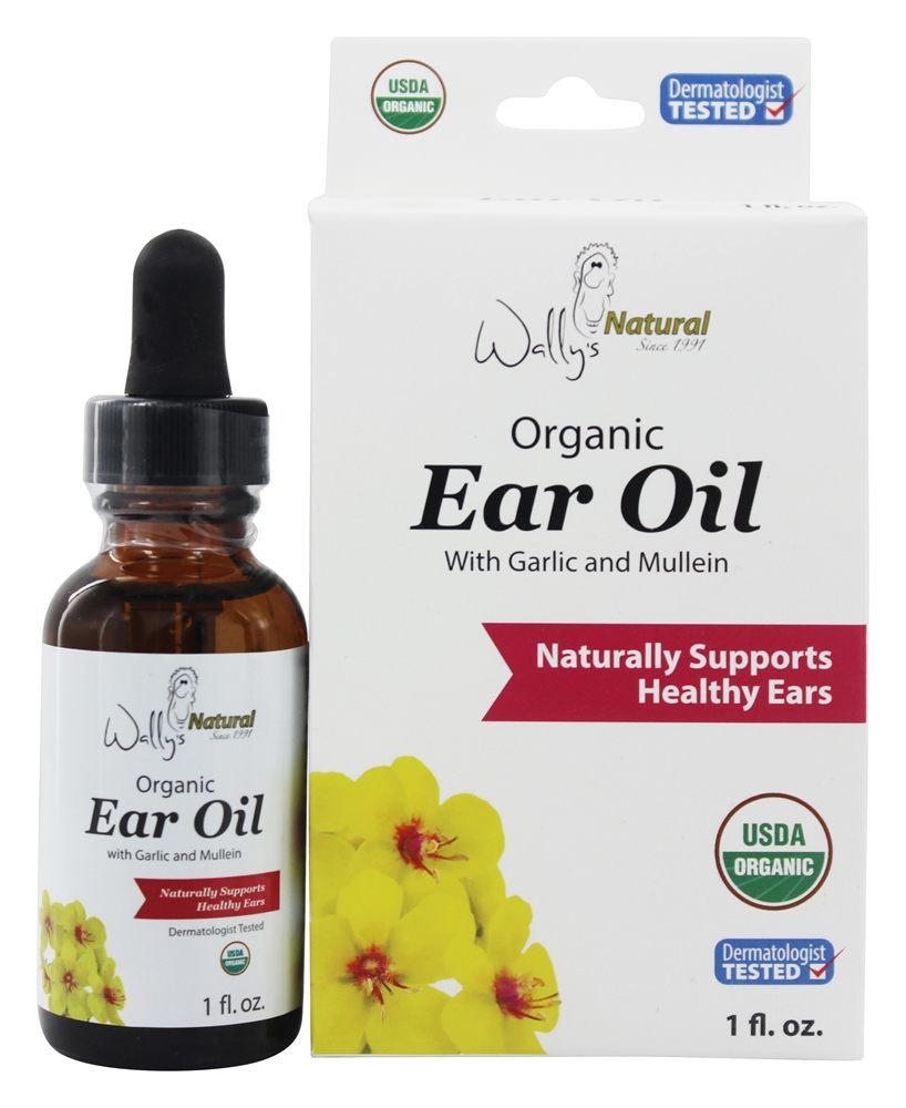 Óleo Orelha Orgânico - 1 fl. oz. Wally's Natural Products