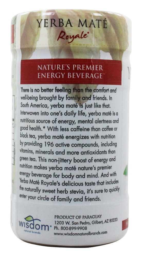 Chá de Erva-Mate Real de Instantâneo - 2.82 oz. Wisdom of the Ancients - Imagem 3