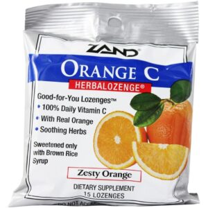 Comprar herbalozenge orange c com vitamina c sabor laranja - 15 pastilhas zand preço no brasil cuidados pessoais & beleza pastilhas e balas para tosse suplemento importado loja 23 online promoção -