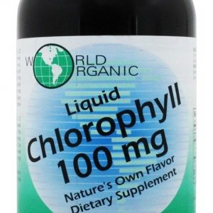 Comprar clorofila líquida 100 mg. - 16 fl. Oz. World organic preço no brasil clorofila suplementos nutricionais suplemento importado loja 15 online promoção -