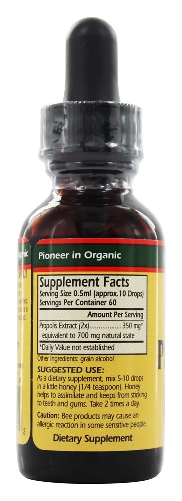 70 % de tintura de própolis de força ultra - 1 fl. oz. YS Organic Bee Farms - Imagem 2