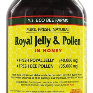 Comprar geléia real & pólen de abelha 40000 mg. - 24 oz. Ys organic bee farms preço no brasil fórmulas de geléia real suplementos nutricionais suplemento importado loja 15 online promoção -