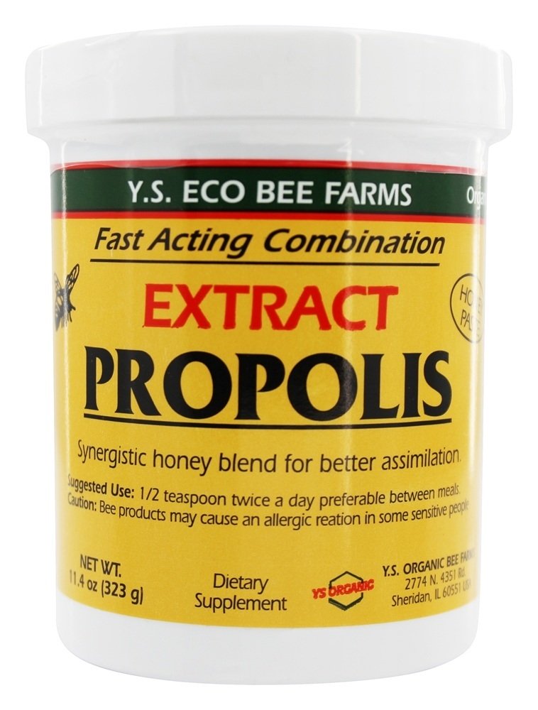 Própolis em mel 110000 mg. - 11.4 oz. YS Organic Bee Farms