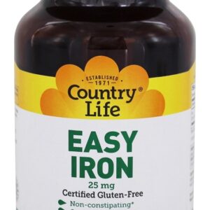 Comprar ferro fácil 25 mg. - 90 tampas veganas country life preço no brasil ferro vitaminas e minerais suplemento importado loja 251 online promoção -