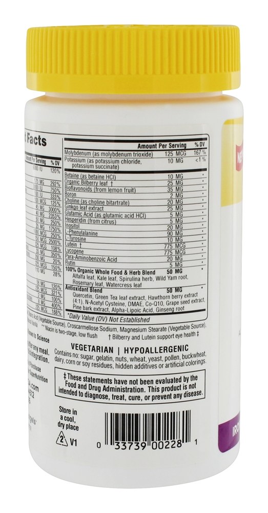 Simply One Multivitamínico Para Mulheres Com +50 Anos Potência Tripla Sem Ferro - 90 Tablets Super Nutrition - Imagem 3