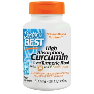 Comprar curcumina de alta absorção da raiz de curcuma 500 mg. - cápsulas 120 doctor's best preço no brasil cúrcuma ervas suplemento importado loja 79 online promoção -