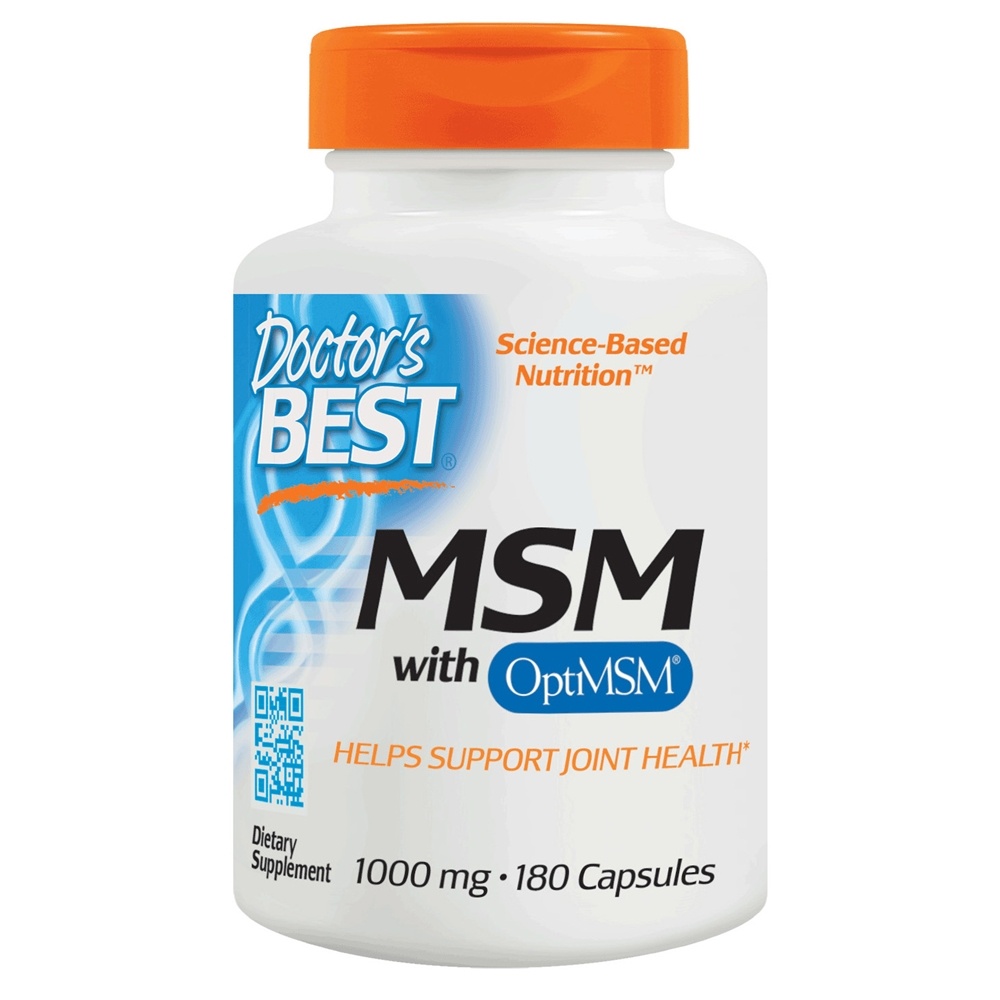 MSM 1000 mg. - Cápsulas 180 Doctor's Best